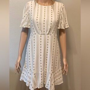 Forever 21 floral retro inspired dress size L